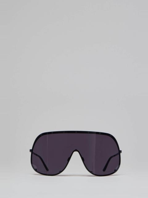 Sunglasses Shield Blk Temple/blk Lens