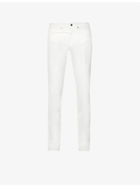 L'homme slim-fit tapered stretch-denim jeans