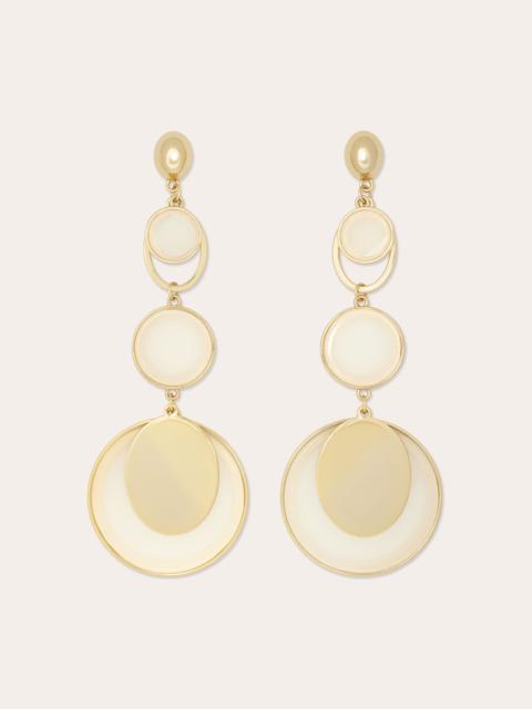 Adriana Layered Disc Earrings