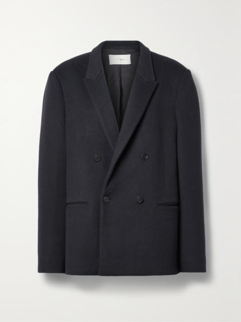 Wilsonia Double-breasted Cashmere Blazer