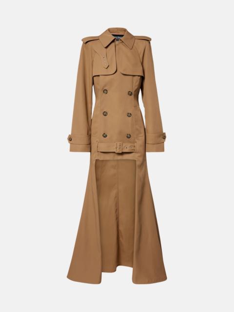 Window trench coat