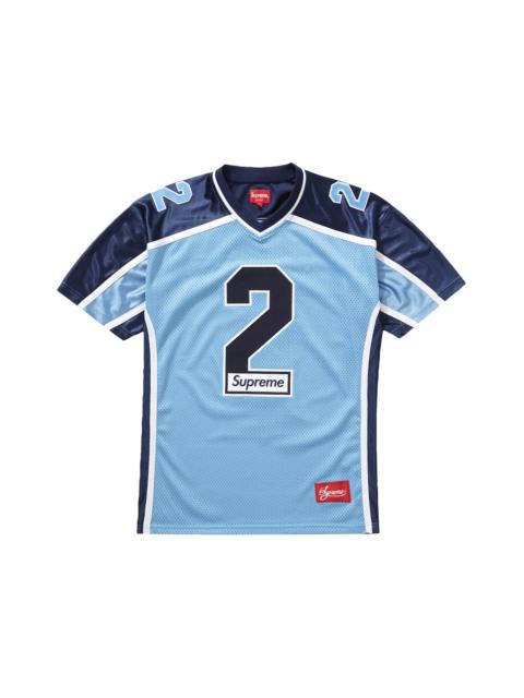 Supreme Above All Football Jersey Light Blue