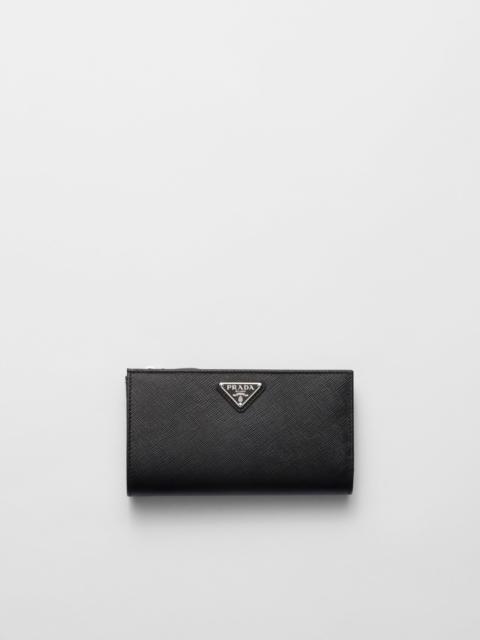 Large Saffiano leather wallet