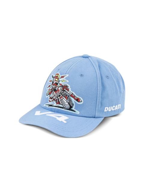 x Ducati six-panel "Blue" cap