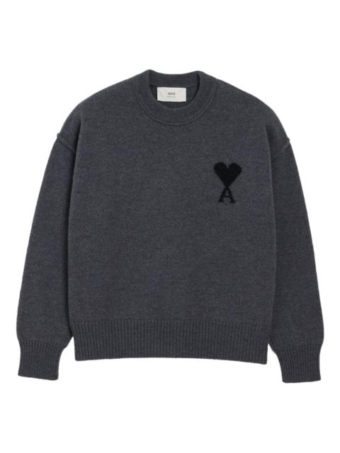 Ami De Coeur crew-neck wool sweater