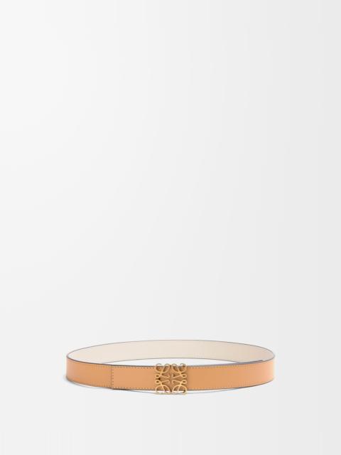 Reversible Anagram belt in smooth calfskin