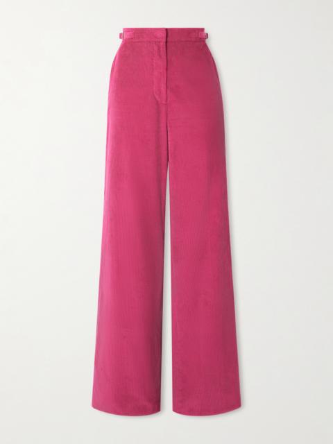 Vesta Cotton-corduroy Straight-leg Pants