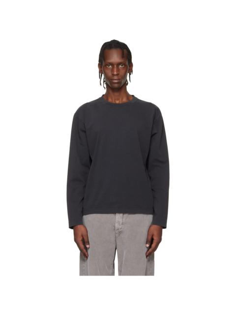 Black Relaxed Longsleeve T-shirt