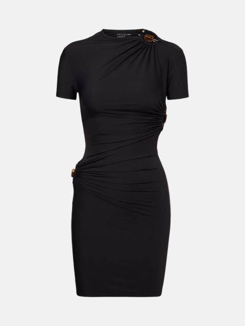 Orbit ruched minidress