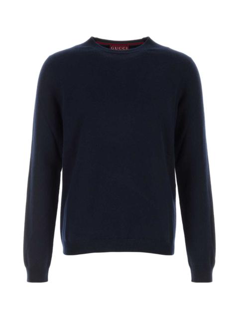 Midnight Blue Cashmere Sweater
