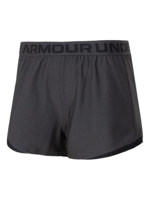 (WMNS) Under Armour Play Up Sports Shorts 'Black' 1362517-010