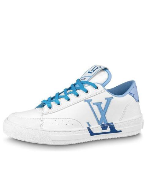 (WMNS) LOUIS VUITTON Charlie Sneakers 'White Blue' 1AAC9L