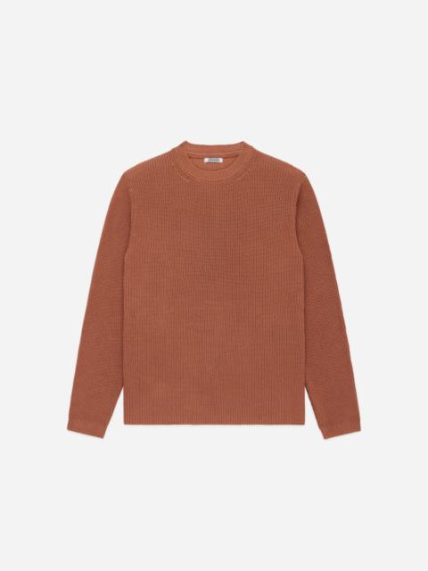 Long Sleeve Knit Tee - Clay Pima Cotton