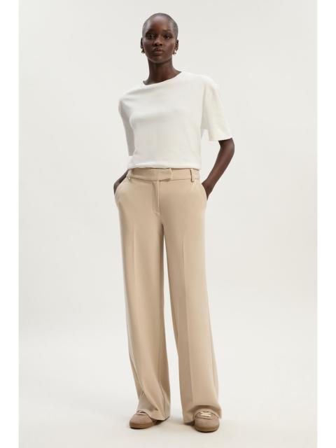 Compact Stretch Essential Tailored Straight Leg Trouser