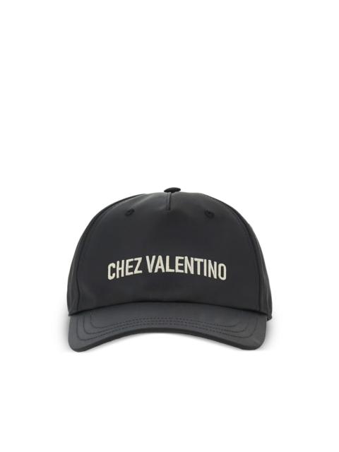 Chez Valentino logo baseball cap