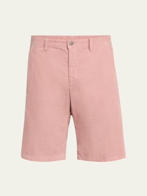 Men's Flat Front Corduroy Shorts