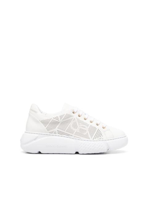 low-top lace-up sneakers