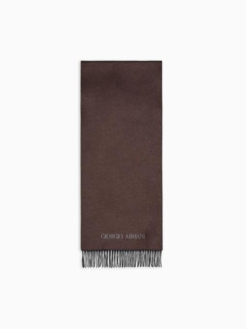 SILK AND CASHMERE SCARF