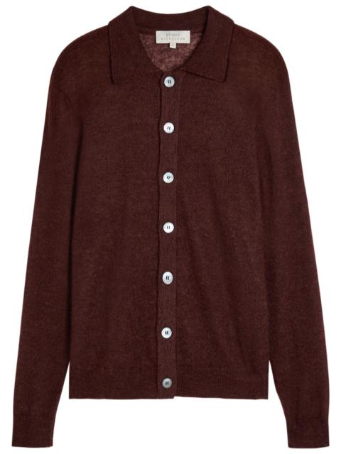 Studio Nicholson Hamto Mohair-blend Cardigan