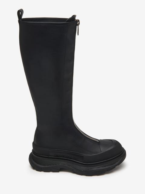 Women's Tread Slick Zip Boot in Black