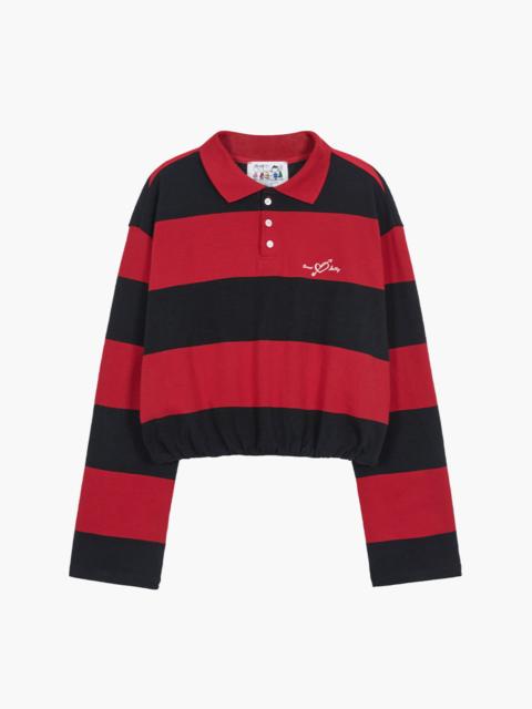 Linus Balloon Stripe Polo Shirt