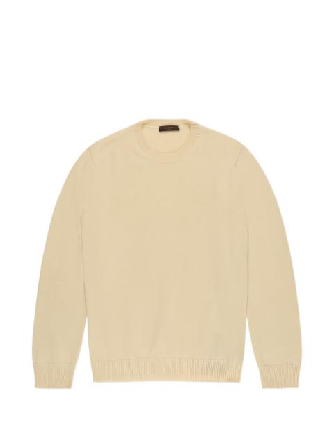 round neck wool jumper