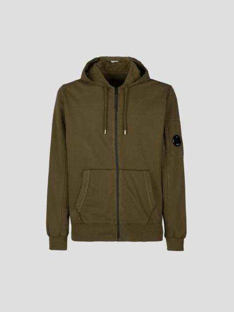 Light Fleece Zipped Hoodie