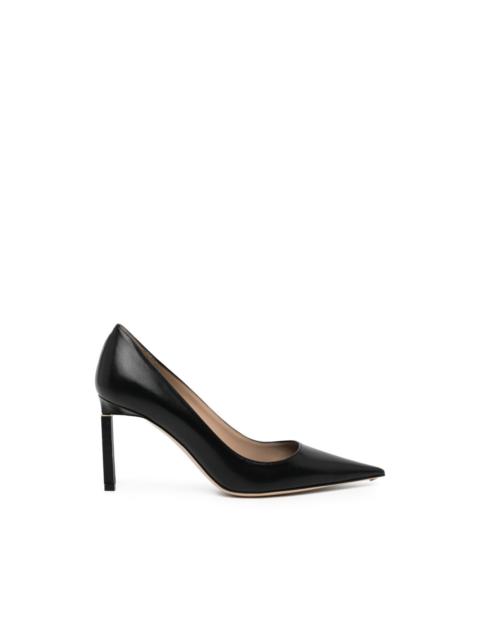 90mm leather pumps