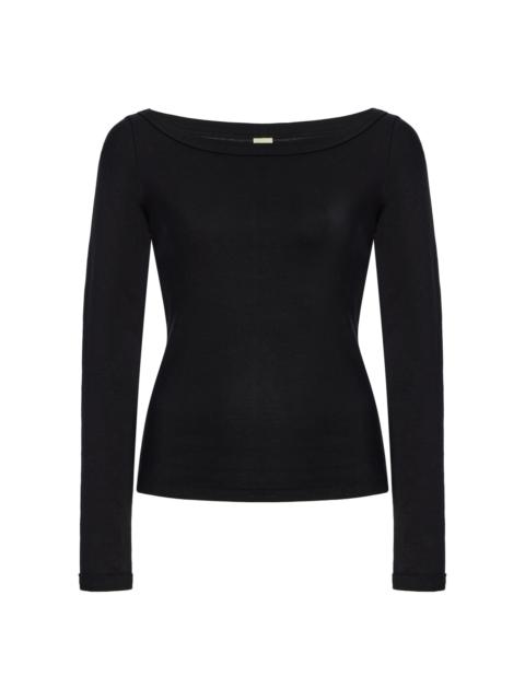 Steffi Cotton T-Shirt black