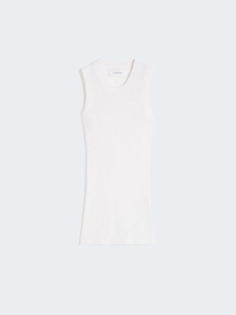 Cotton vest top - white