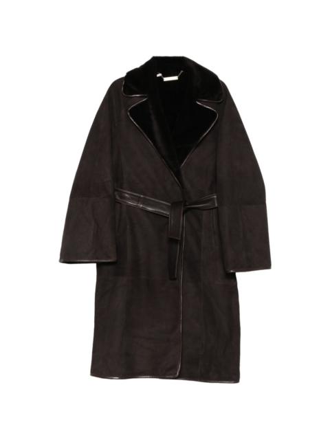 Lourdes double-breasted coat