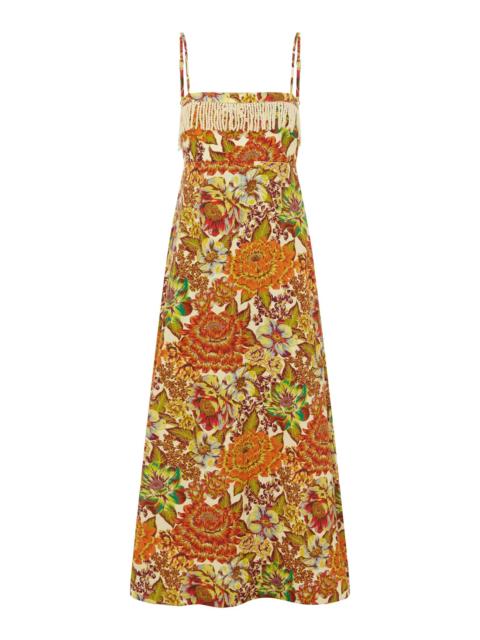 Lana Square Neck Day Dress