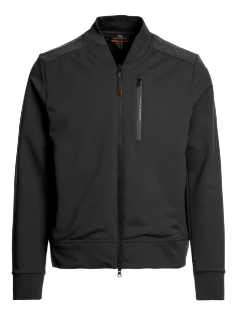 logo-patch bomber jacket