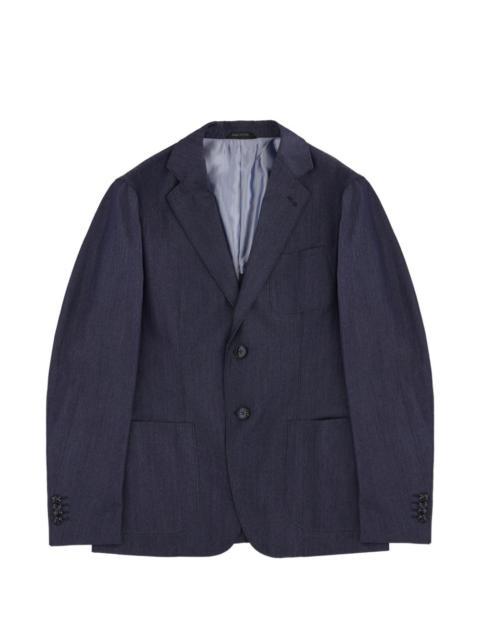 single-breasted blazer