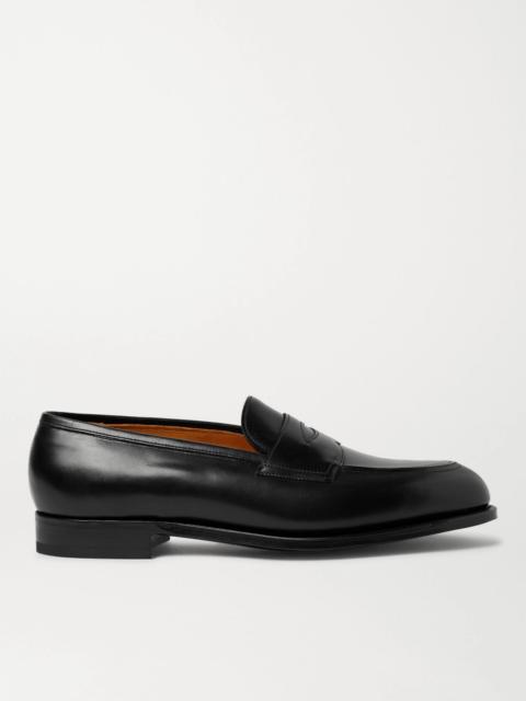 Piccadilly Leather Penny Loafers Black
