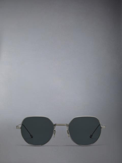 TITANIUM ROUND SUNGLASSES