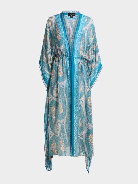 Paisley Kimono Coverup