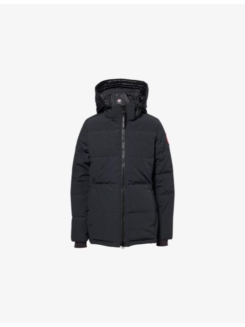 Chelsea Hooded Woven-Down Parka