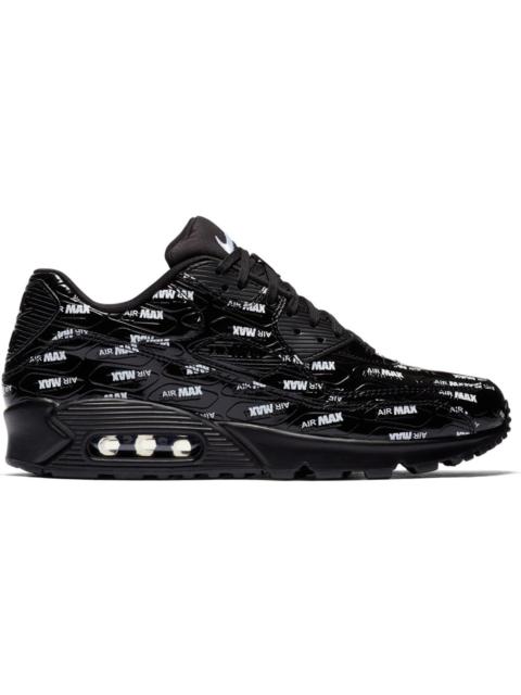 Nike Air Max 90 All-Over Print Black White