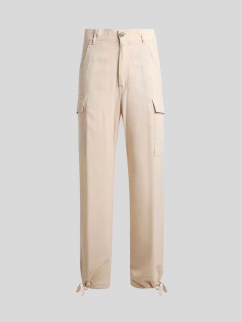 CARGO TROUSERS WITH DRAWSTRING