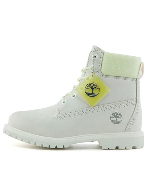 (WMNS) Timberland Premium 6 Inch Waterproof Wide Fit Boot 'Bright White Waterbuck' A2HYSW