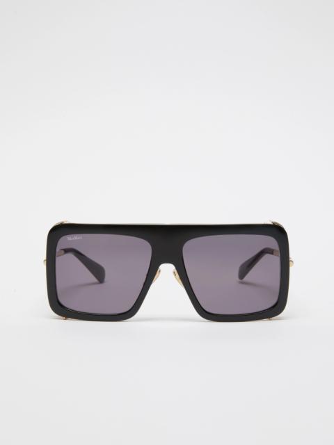 Square sunglasses - BLACK