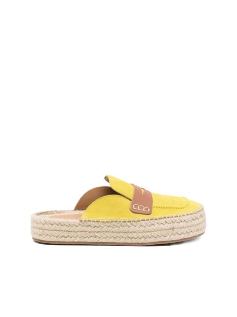 suede flat espadrilles