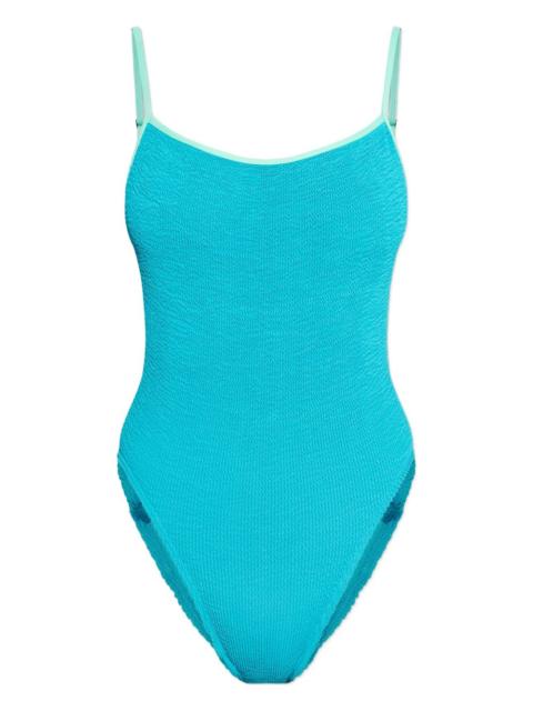 Contrast swimsuit