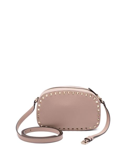 stud-embellishment leather crossbody bag
