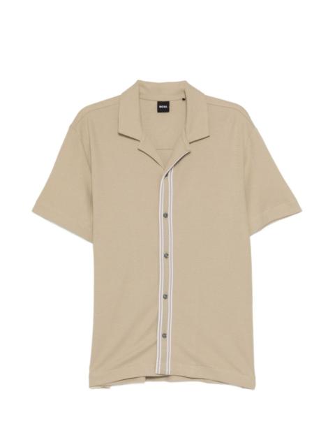 knitted button shirt