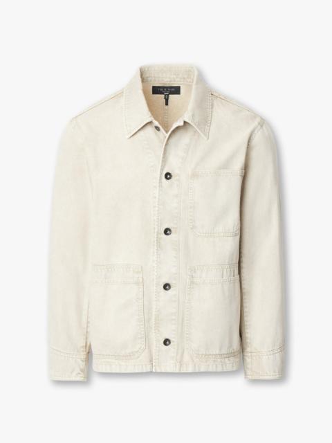 Tribeca Denim Chore Jacket
Lightweight Rigid in Stone Beige