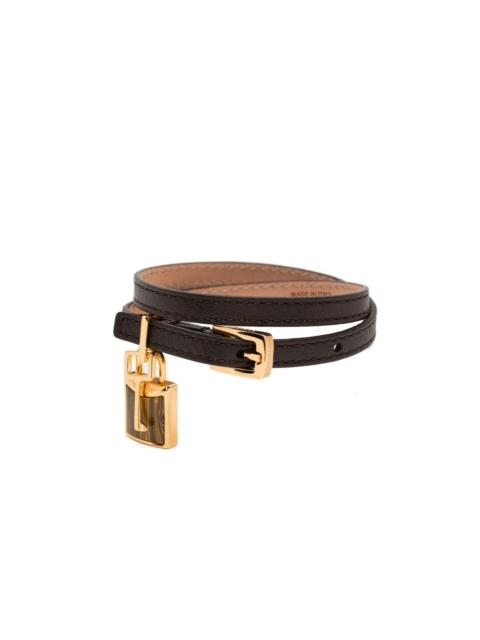 lock pendant bracelet