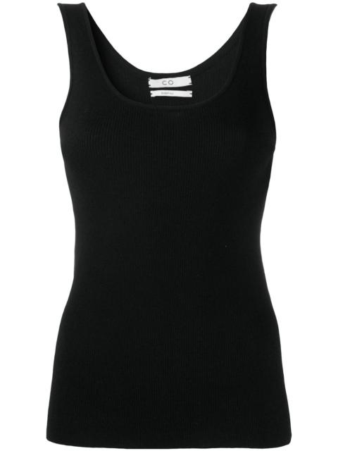 slim-fit  knitted tank top