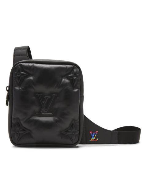 Louis Vuitton Asymetrical Sling Bag Monogram Puffer Black